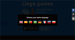 Desktop Screenshot of lingo-games.com