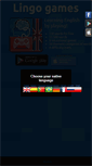 Mobile Screenshot of lingo-games.com